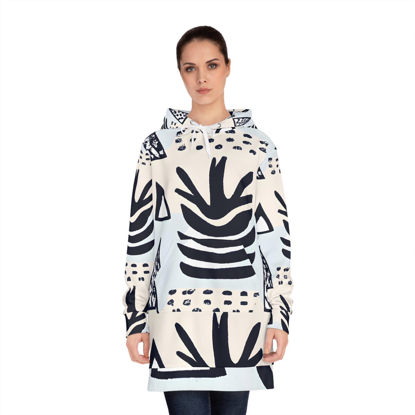 Gestura Millicent - Women's Hoodie Dress