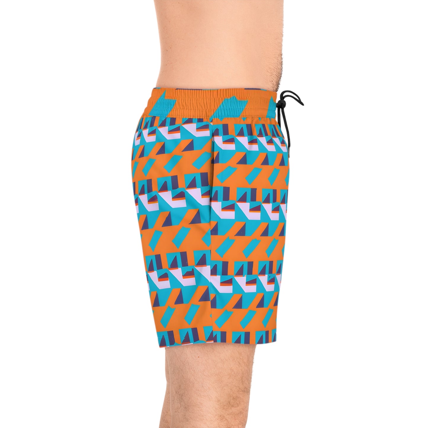 Metriqué Nellie - Men's Mid-Length Swim Shorts