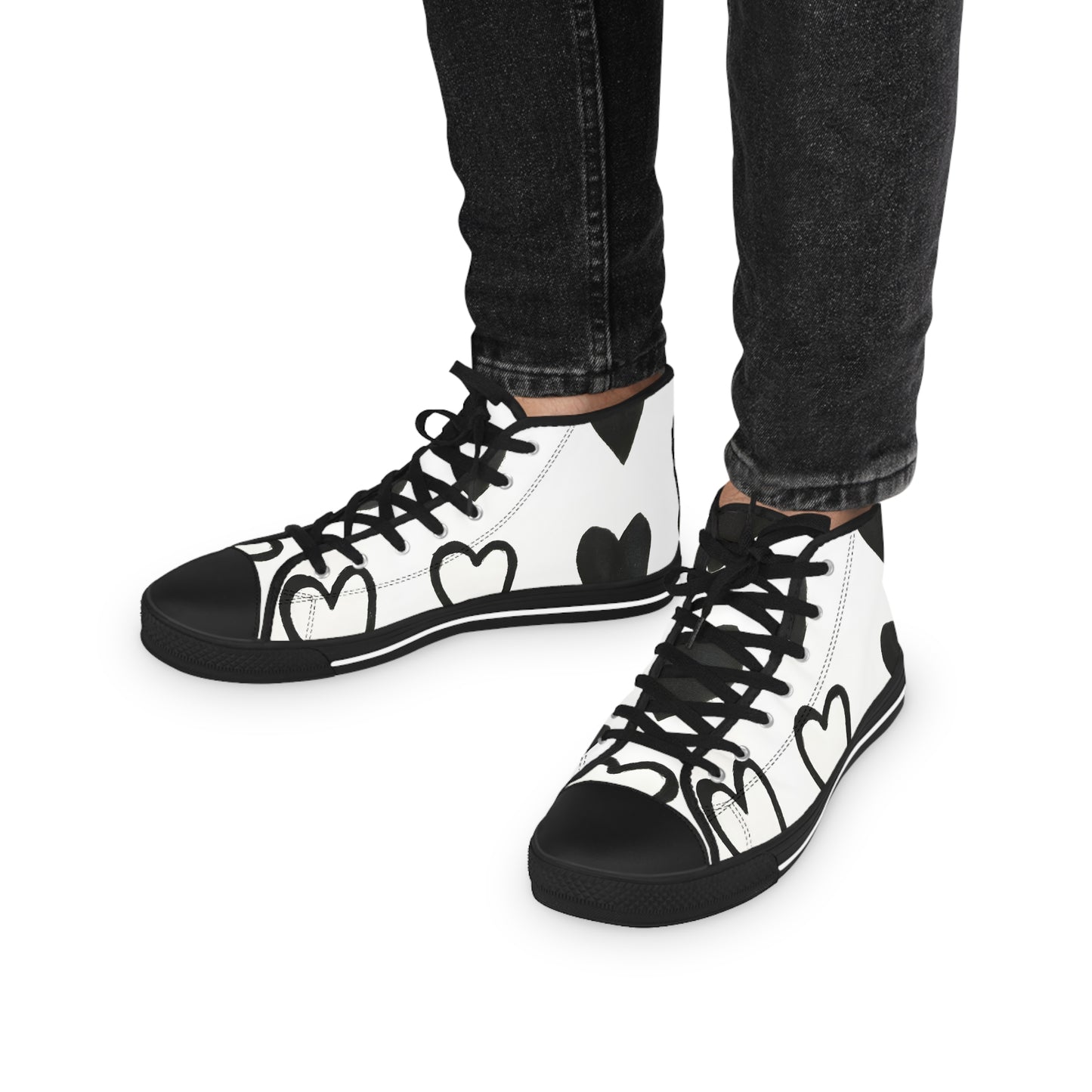 Cion Irene - Men's High-Top Sneakers