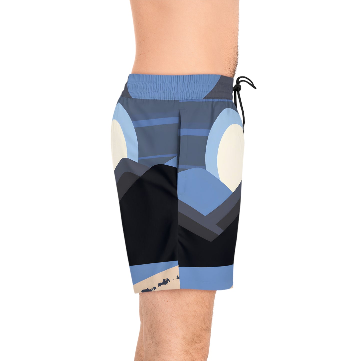Gestura Ruby - Men's Mid-Length Swim Shorts