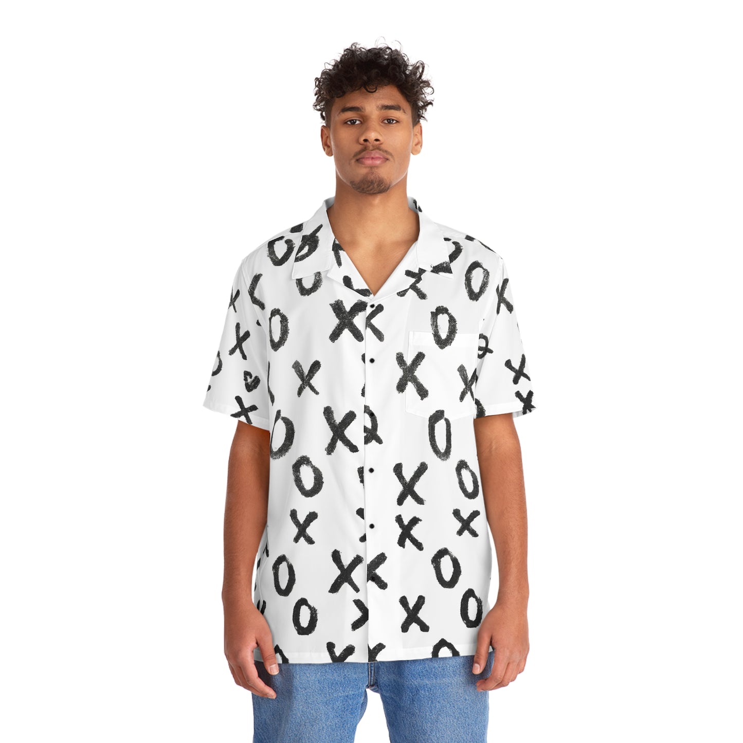 Cion Walterine - Men's Button-Down Short-Sleeve