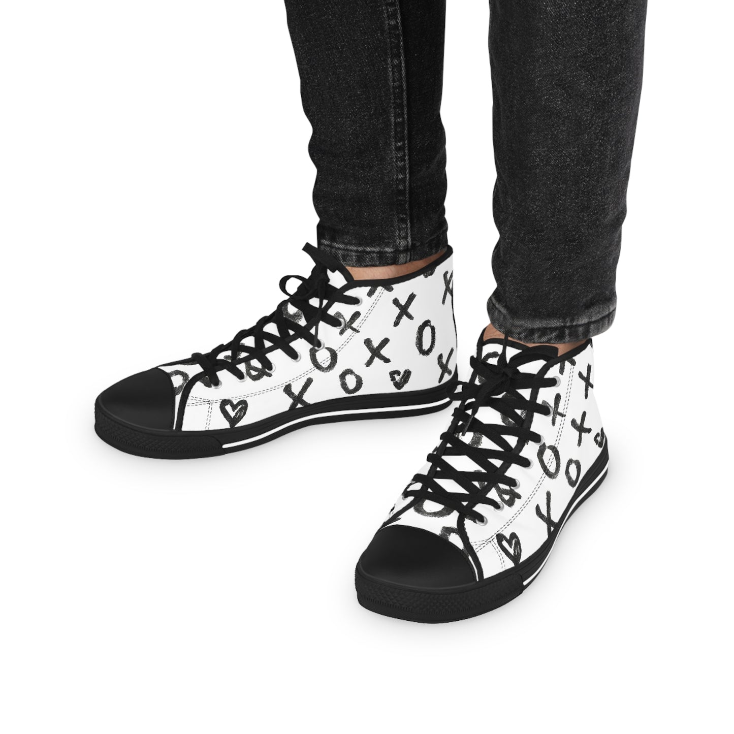 Cion Walterine - Men's High-Top Sneakers