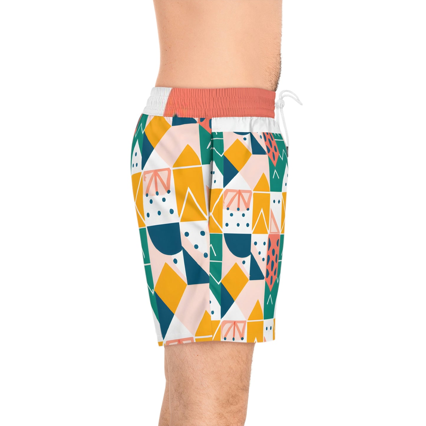 Gestura Ella Mae - Men's Mid-Length Swim Shorts