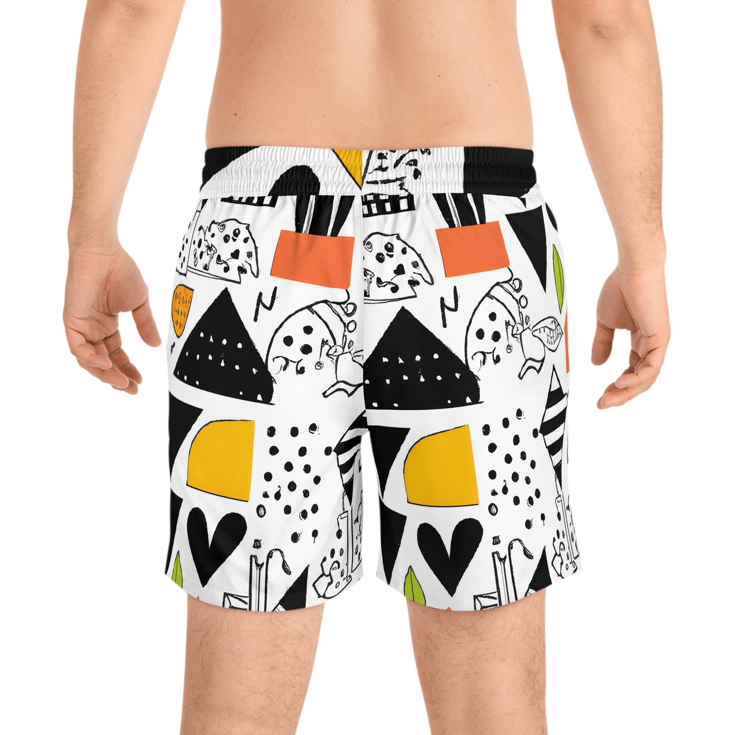 Gestura Katan - Men's Mid-Length Swim Shorts
