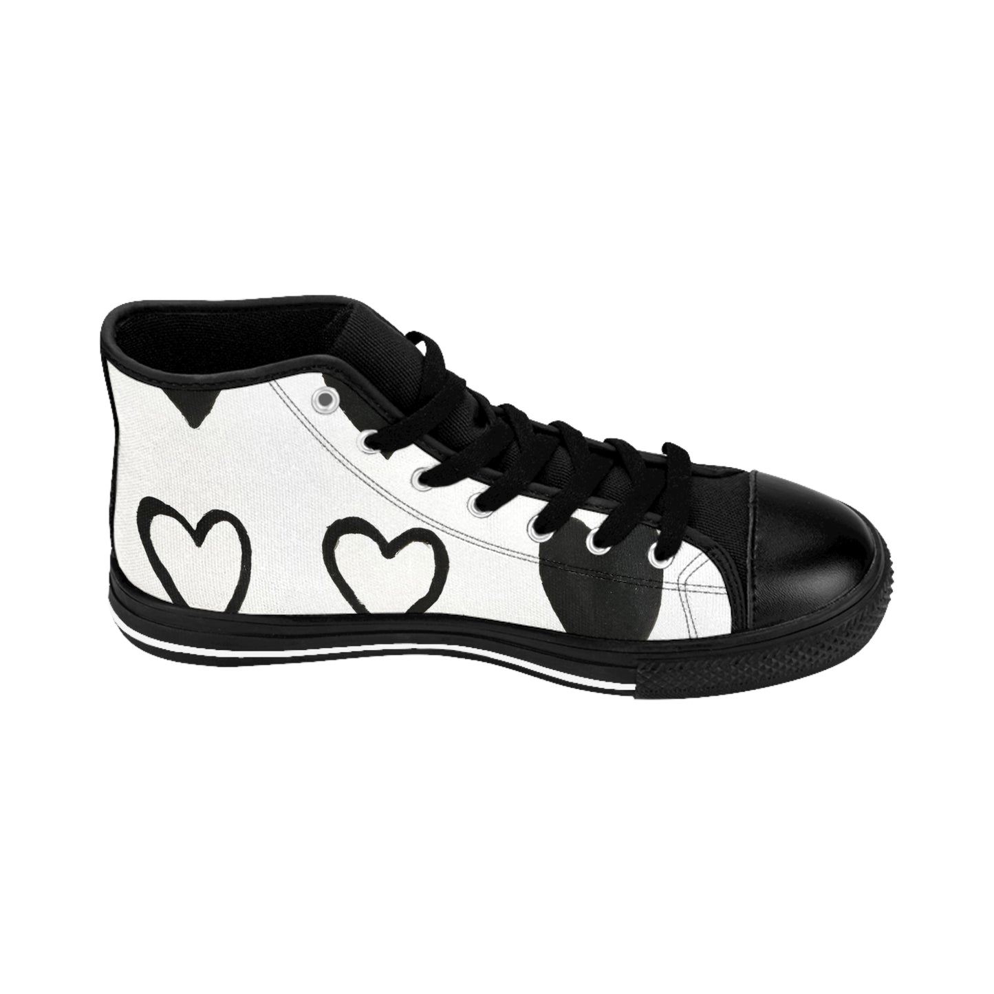 Cion Irene - Women's Classic HIgh-Top Sneakers