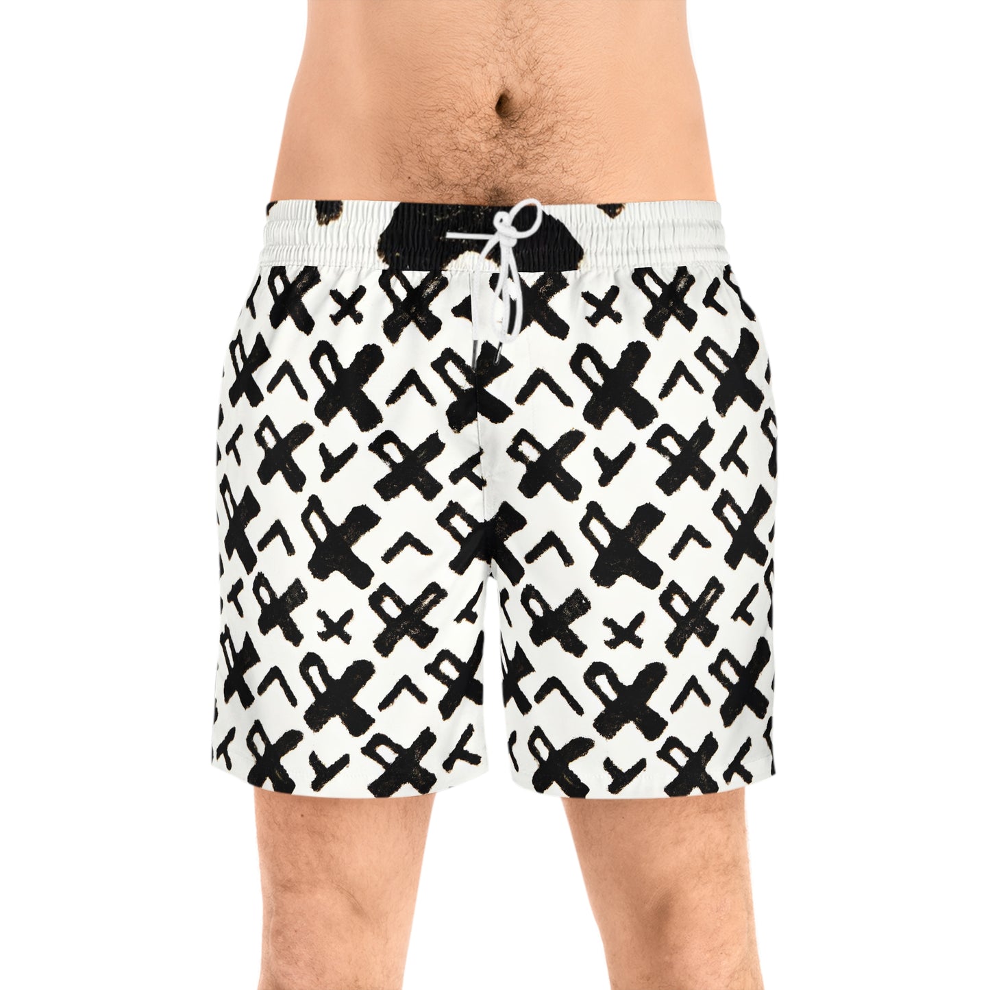 Cion Ethelbert - Men's Mid-Length Swim Shorts