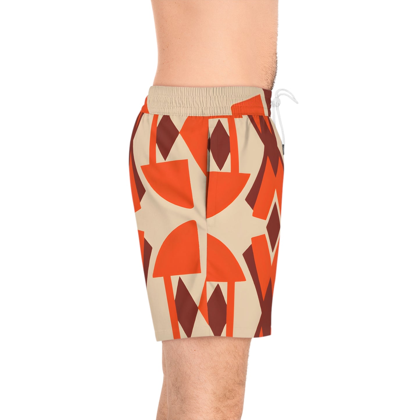 Nativa Rosalie - Men's Mid-Length Swim Shorts