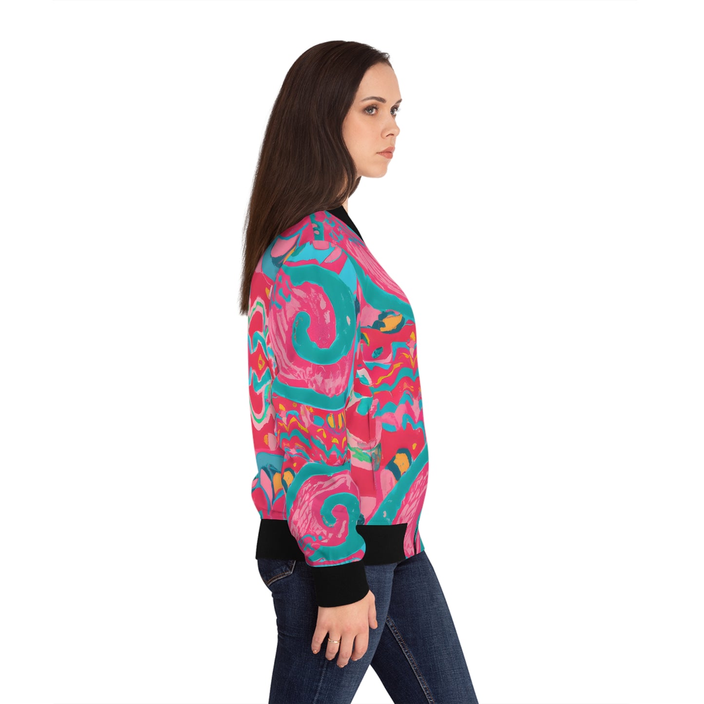 Gestura Fredericka - Women's Bomber Jacket