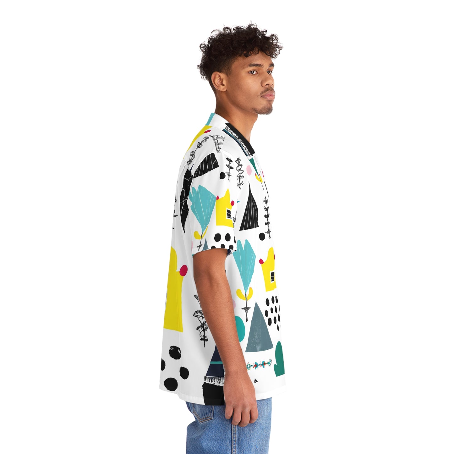 Gestura Loretta - Men's Button-Down Short-Sleeve
