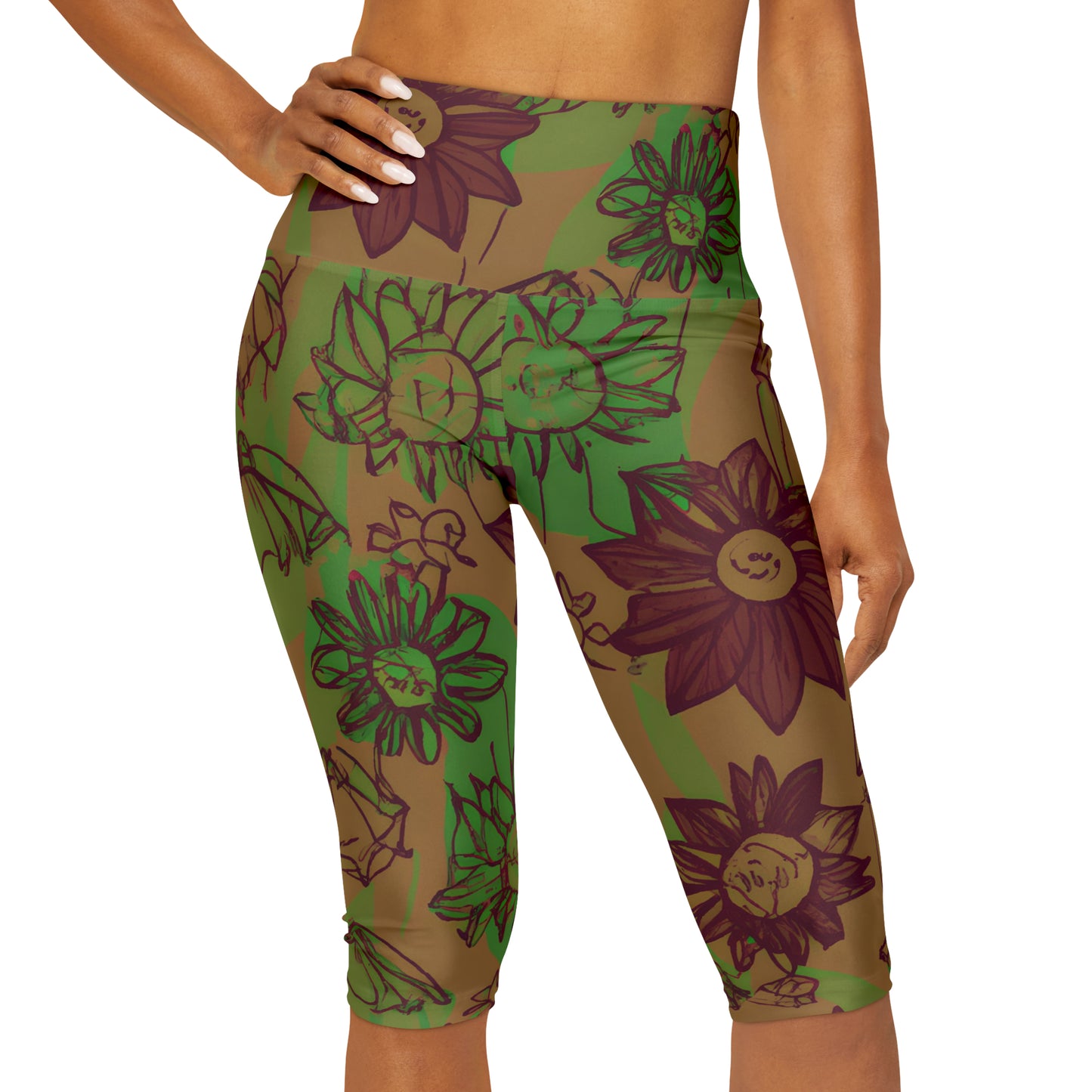 Planda Larry - Yoga Capri Leggings