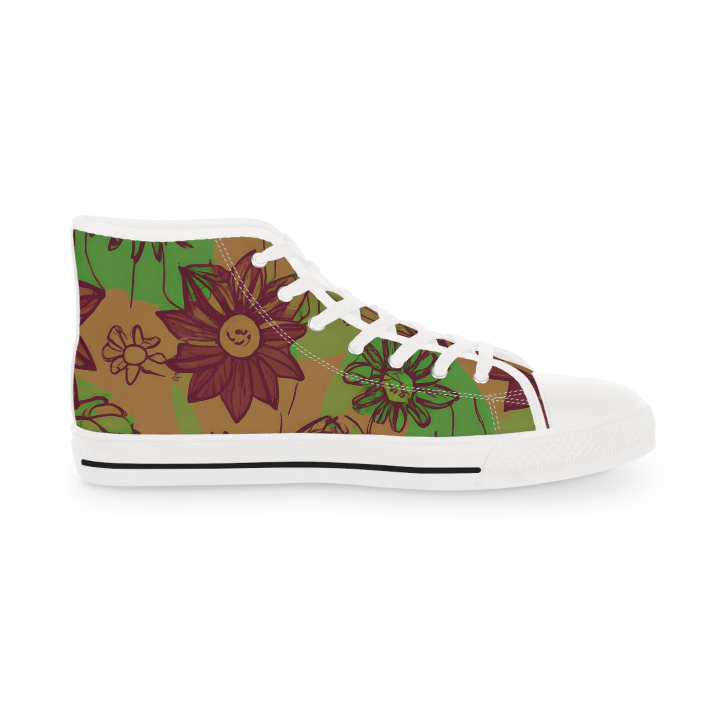 Planda Larry - Men's High-Top Sneakers