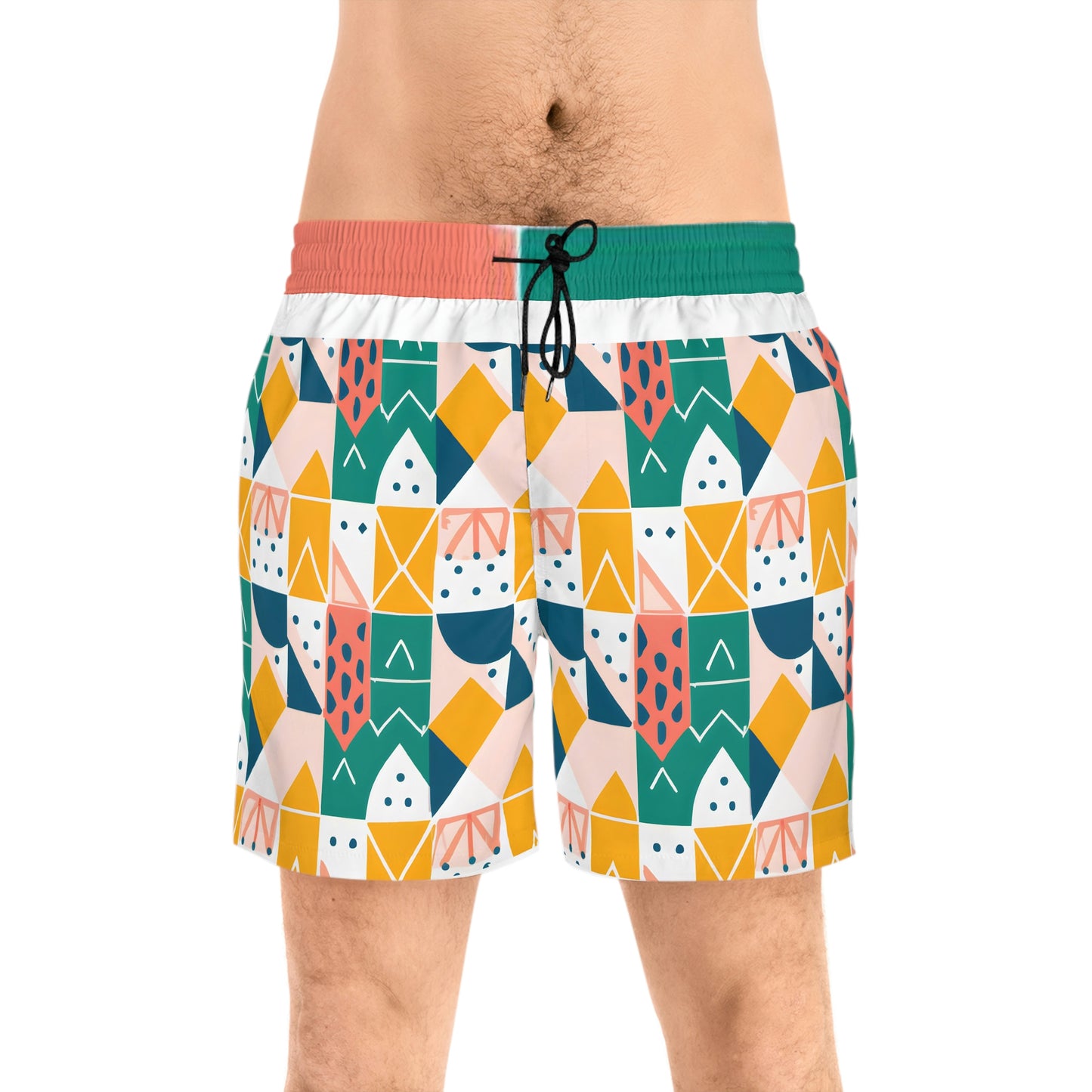 Gestura Ella Mae - Men's Mid-Length Swim Shorts