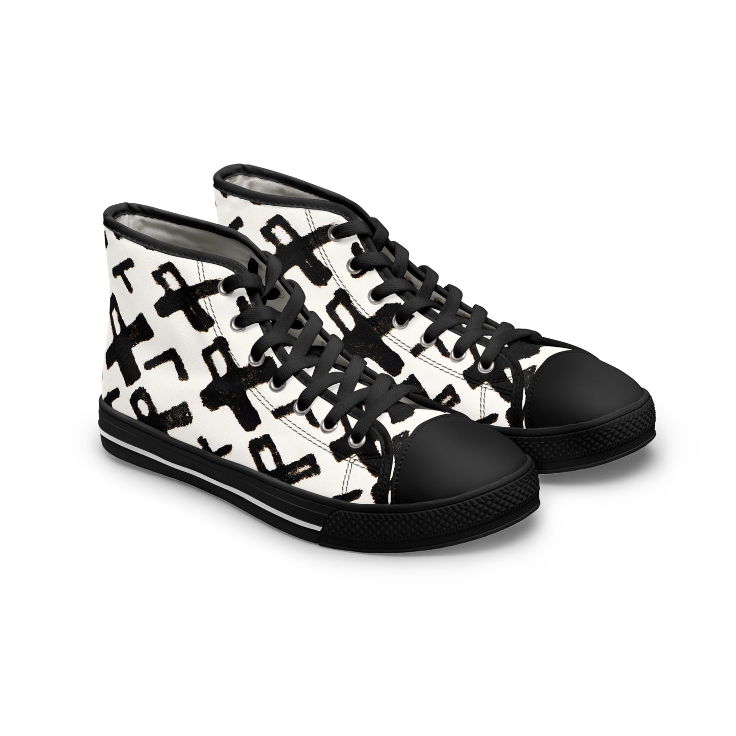 Cion Ethelbert - Women's High-Top Sneakers