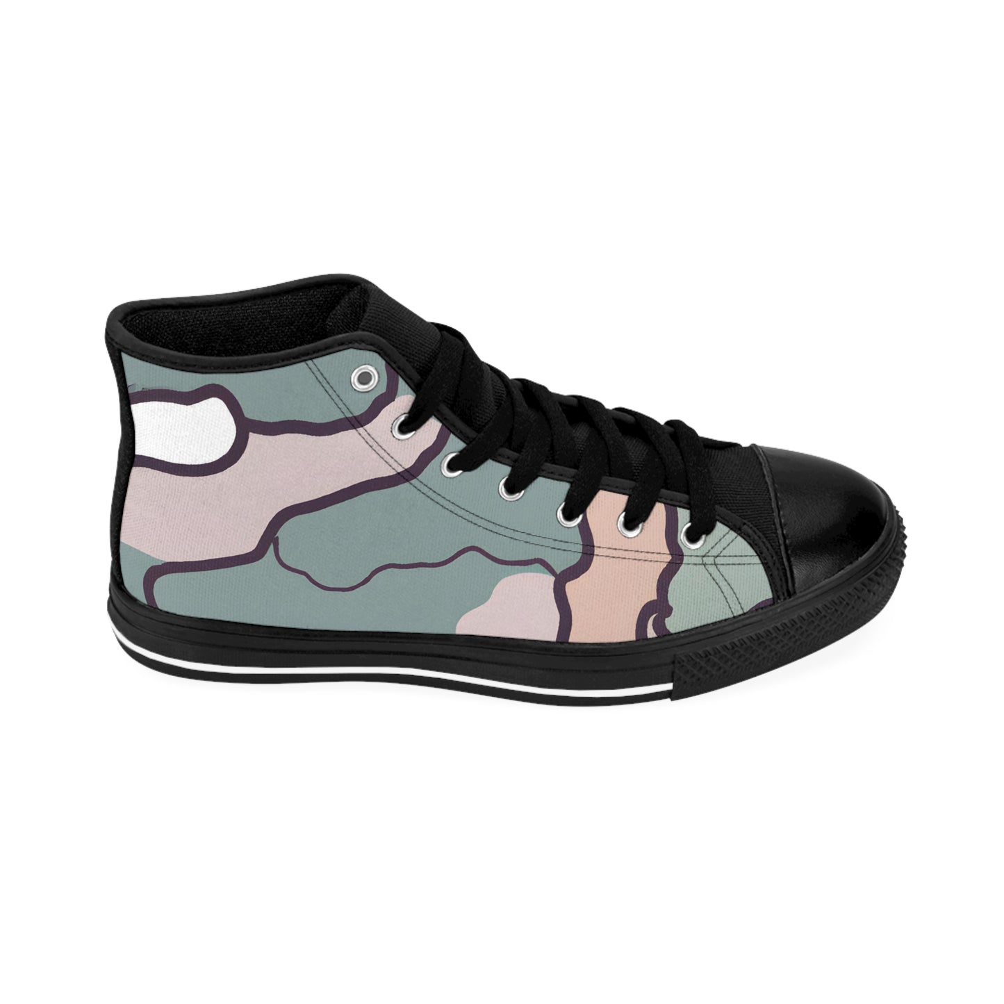 Mitri Charlotte - Women's Classic HIgh-Top Sneakers