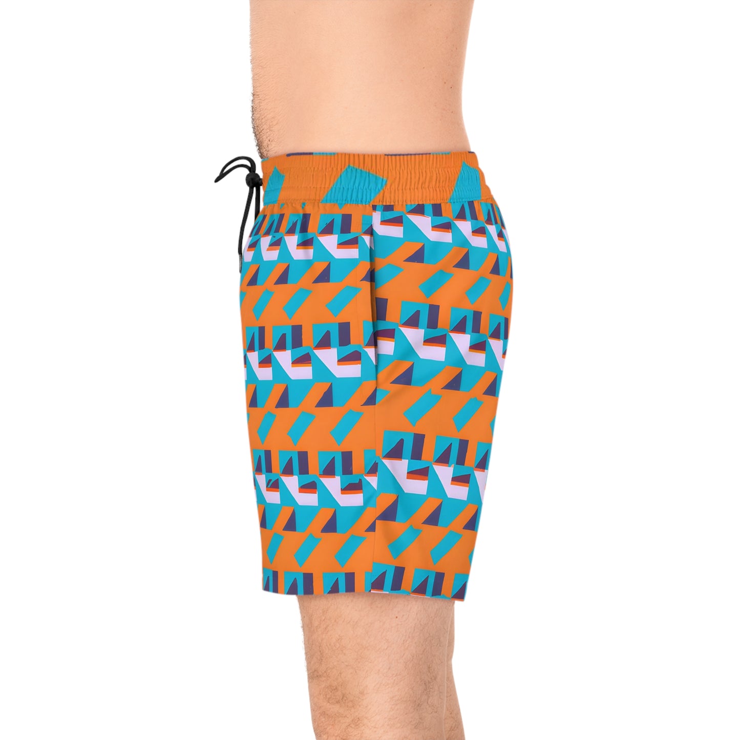 Metriqué Nellie - Men's Mid-Length Swim Shorts