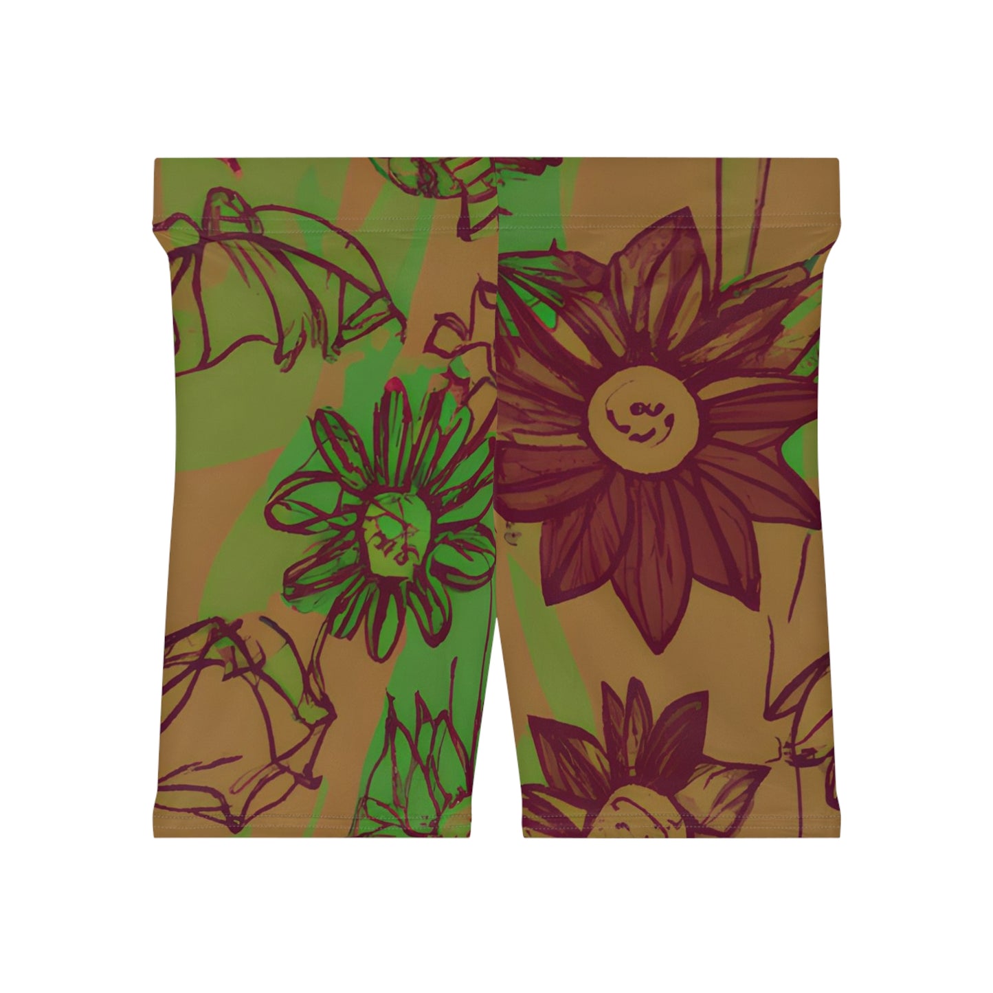 Planda Larry - Women's Biker Shorts