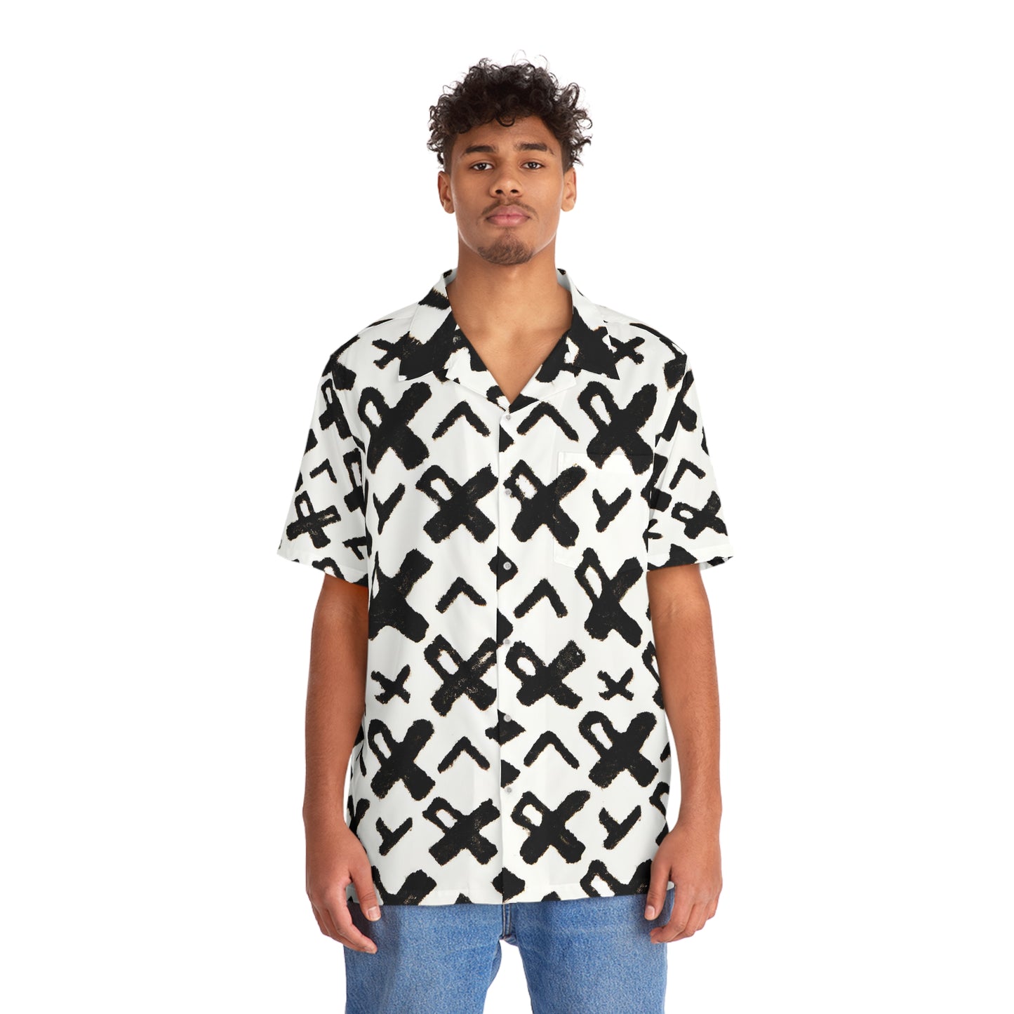 Cion Ethelbert - Men's Button-Down Short-Sleeve