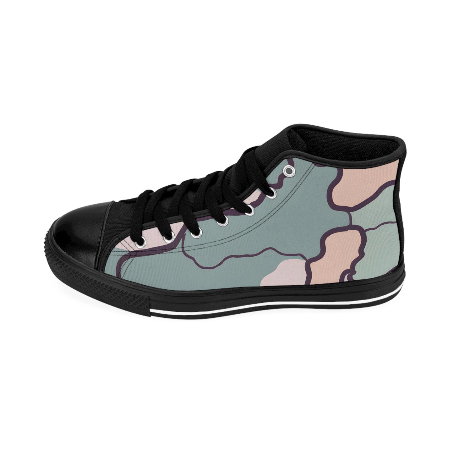 Mitri Charlotte - Women's Classic HIgh-Top Sneakers