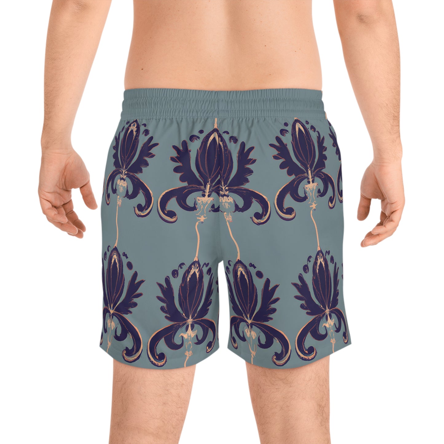 Iristo Viola - Men's Mid-Length Swim Shorts