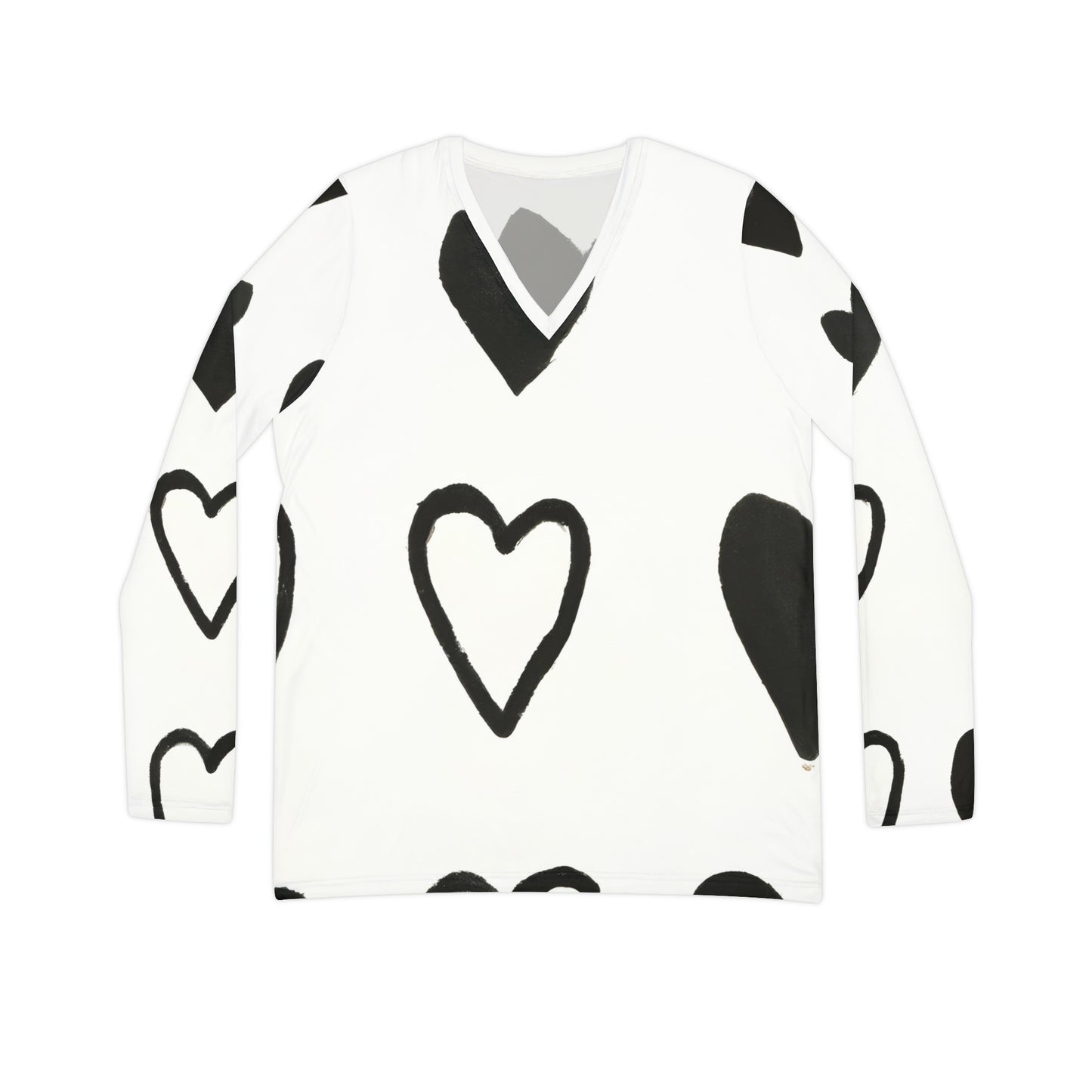 Cion Irene - Women's Long-Sleeve V-neck Shirt
