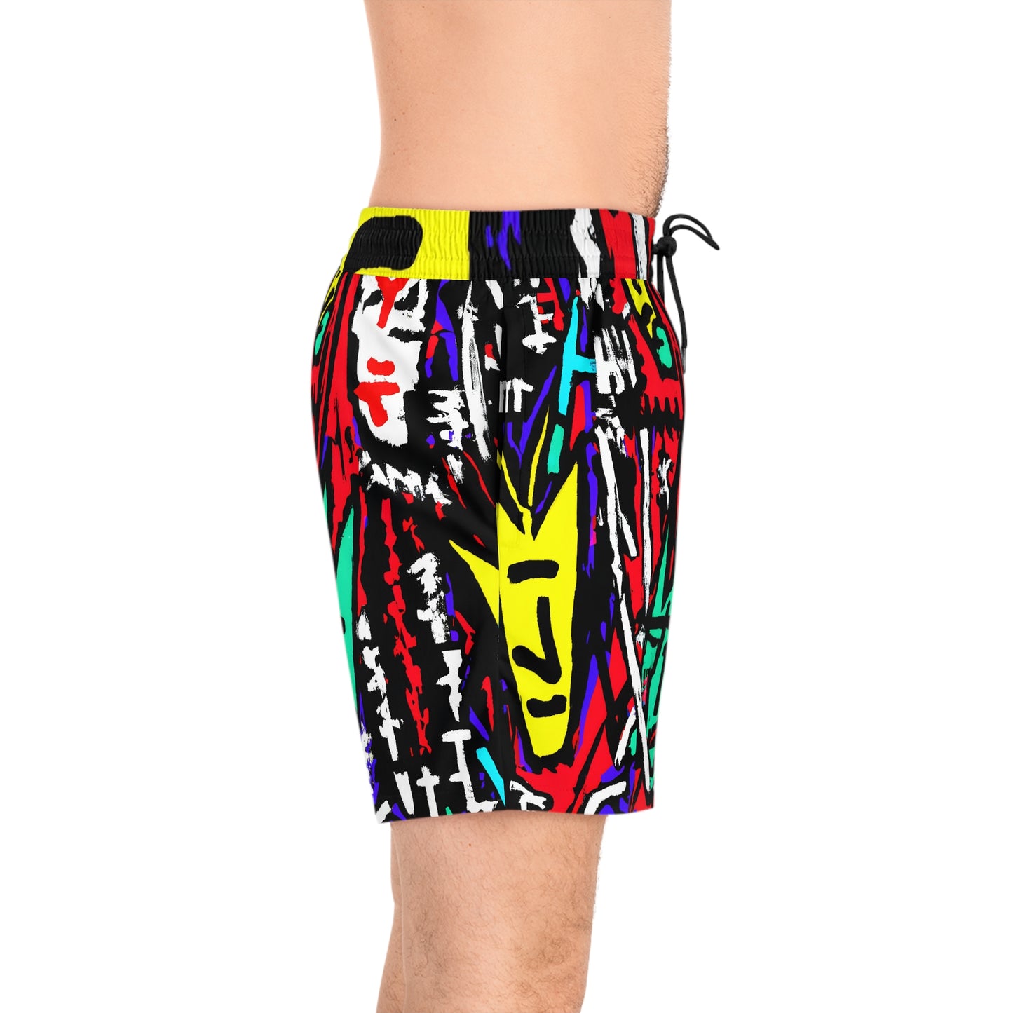 Munie June - Men's Mid-Length Swim Shorts