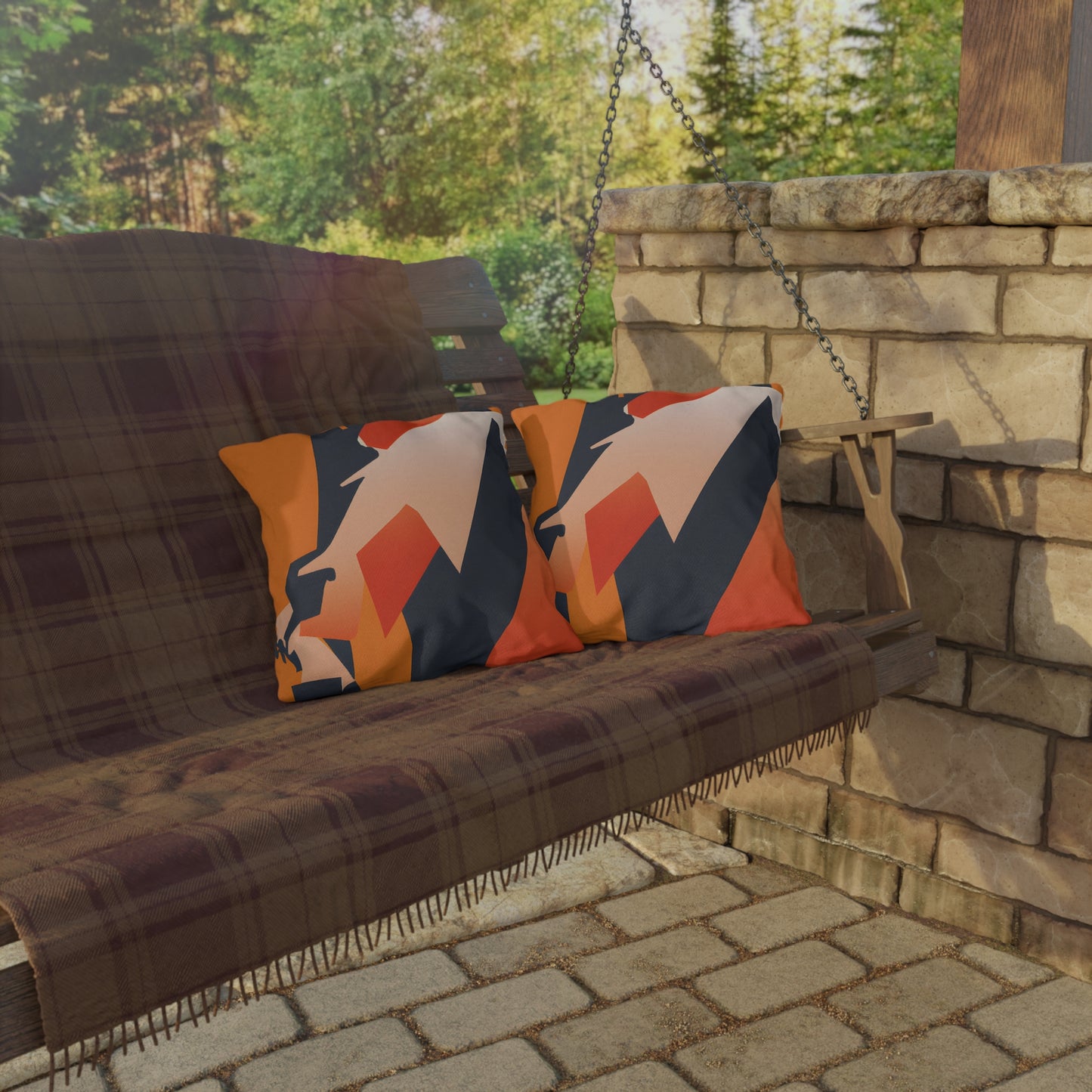 Gestura Ivy - Outdoor Art Pillow