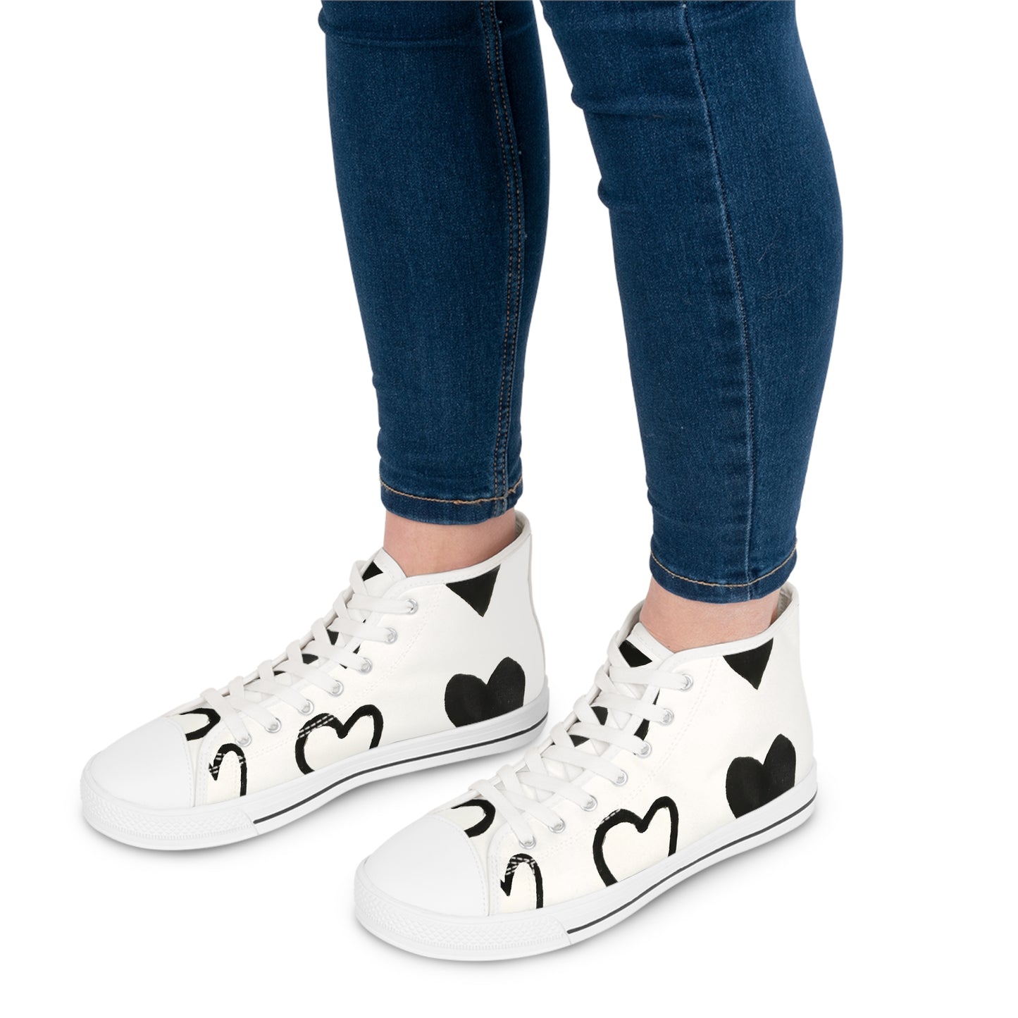 Cion Irene - Women's High-Top Sneakers