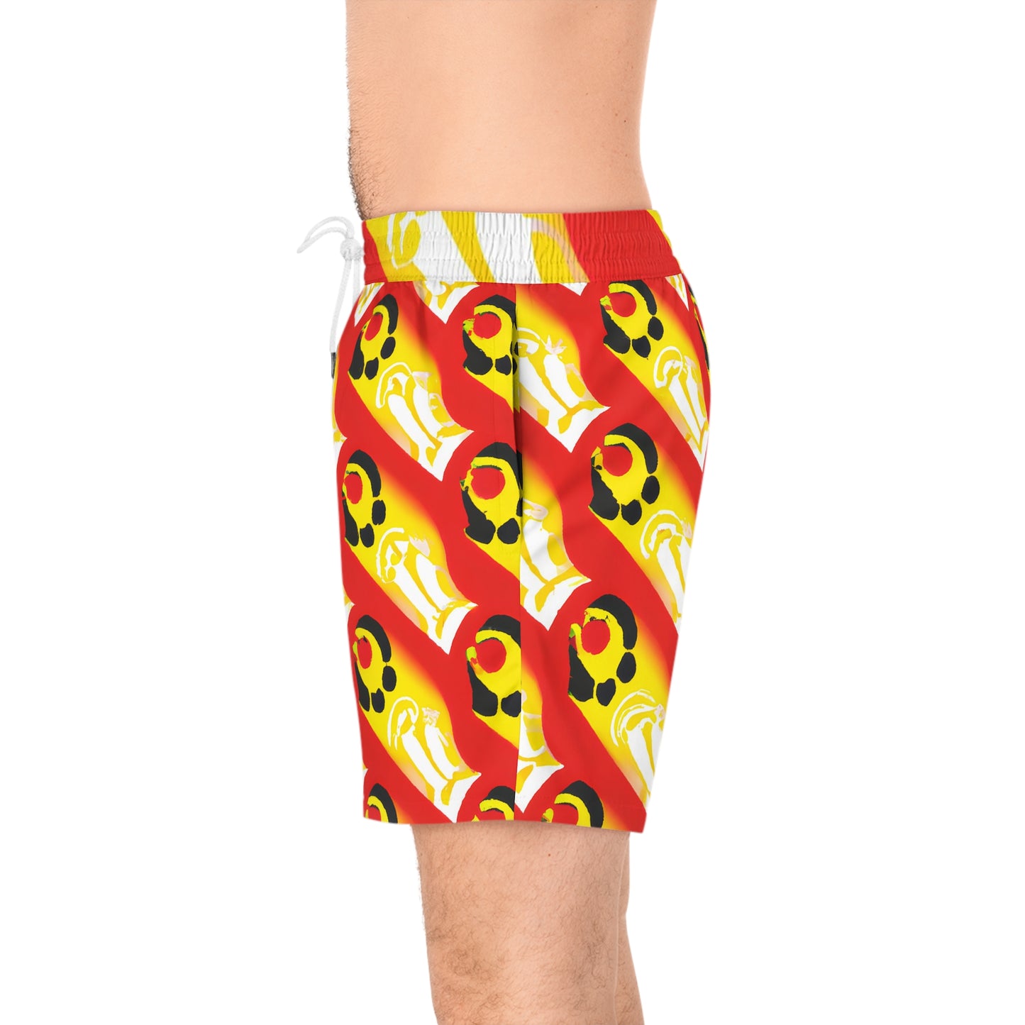 Metriqué Irene - Men's Mid-Length Swim Shorts