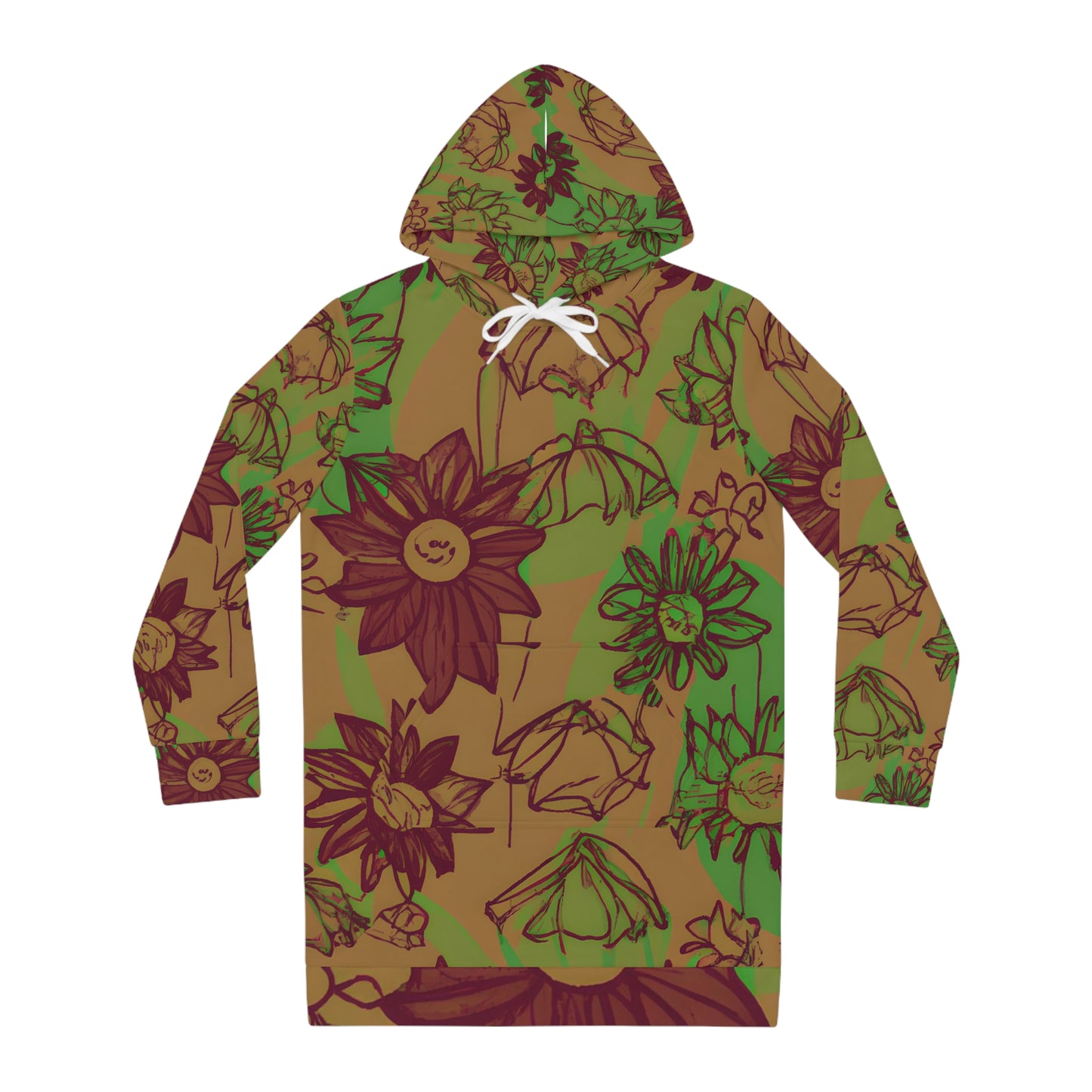 Planda Larry - Women's Hoodie Dress