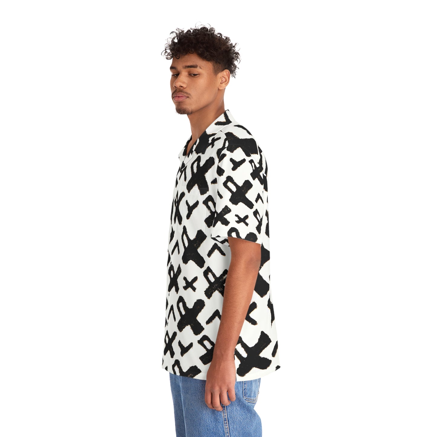 Cion Ethelbert - Men's Button-Down Short-Sleeve