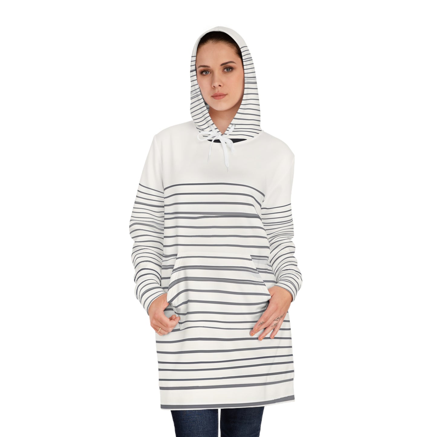 Lino Winifred - Women's Hoodie Dress