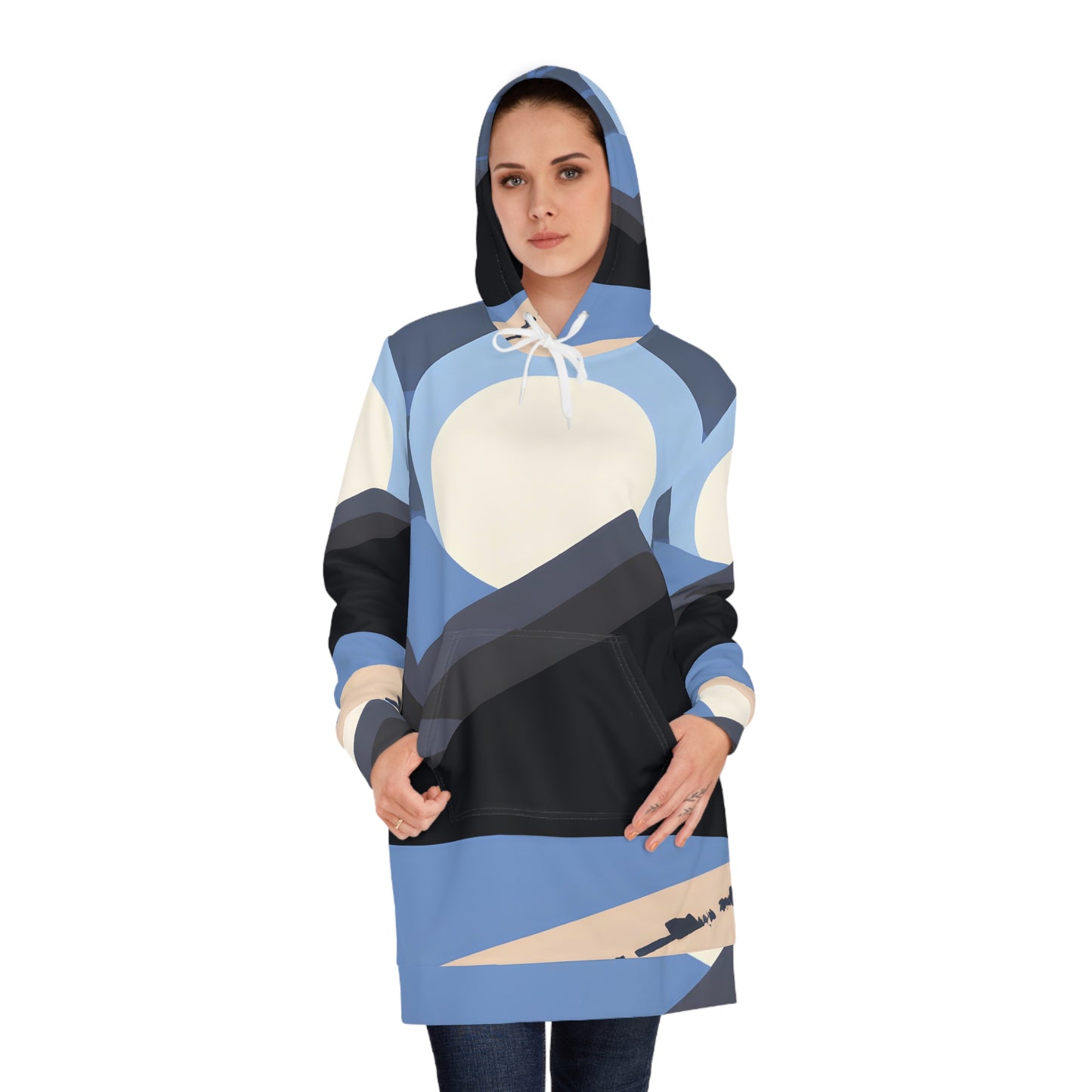 Gestura Ruby - Women's Hoodie Dress