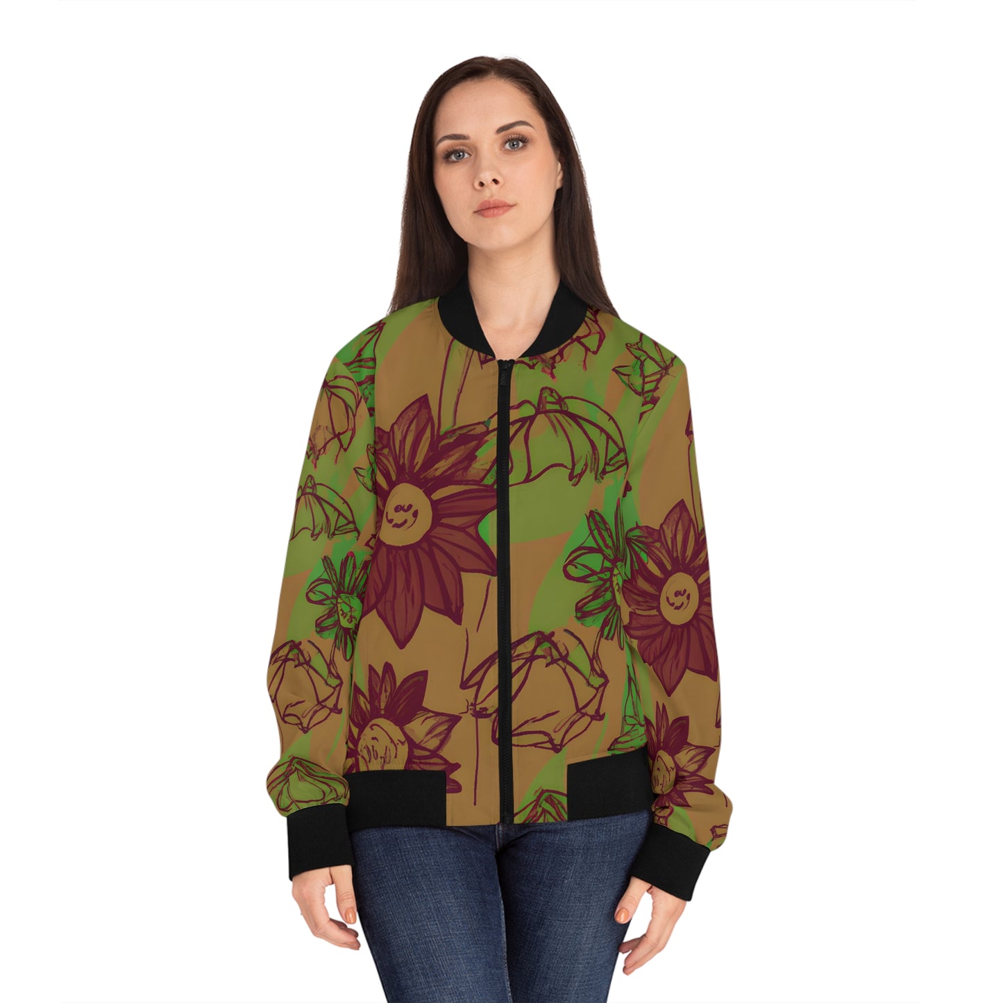 Planda Larry - Women's Bomber Jacket