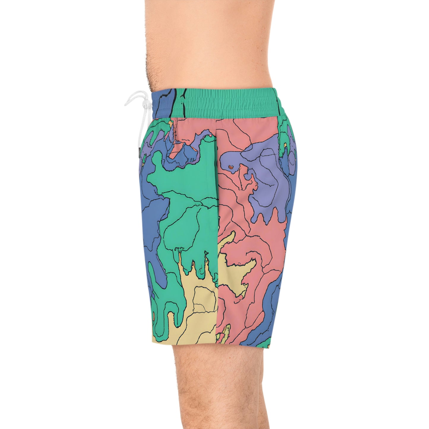 Mitri Winona - Men's Mid-Length Swim Shorts