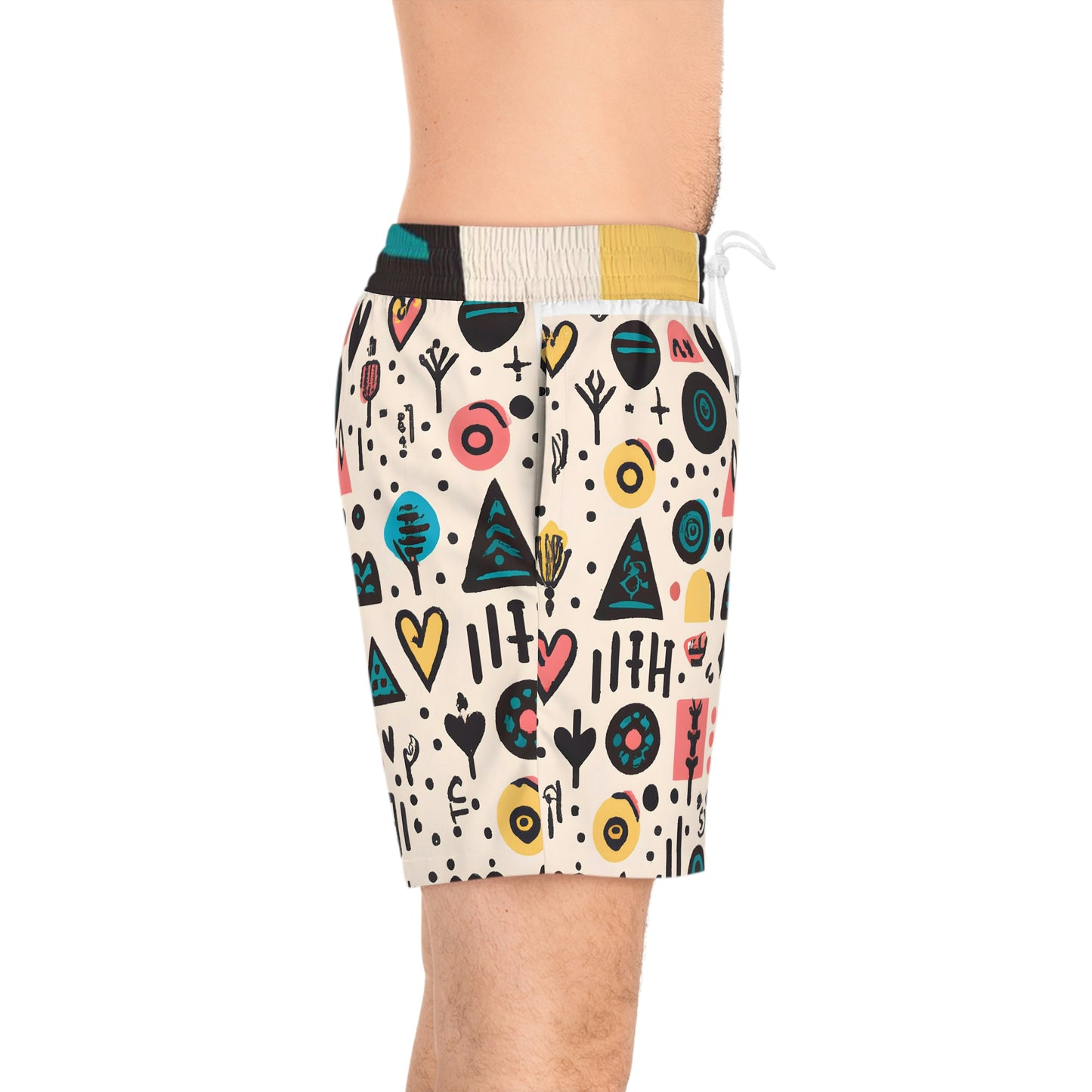Gestura Gertrude - Men's Mid-Length Swim Shorts