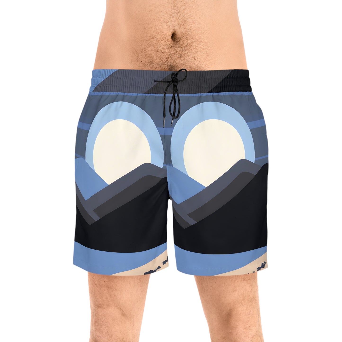 Gestura Ruby - Men's Mid-Length Swim Shorts
