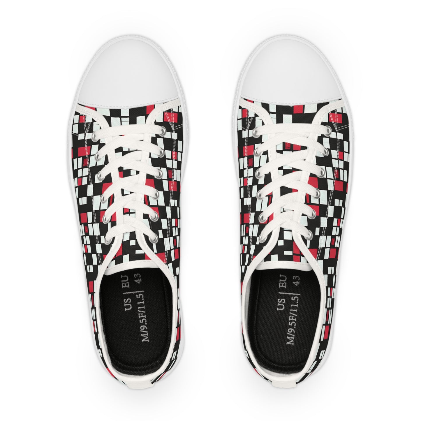 Metriqué Ardell - Men's Low-Top Sneakers