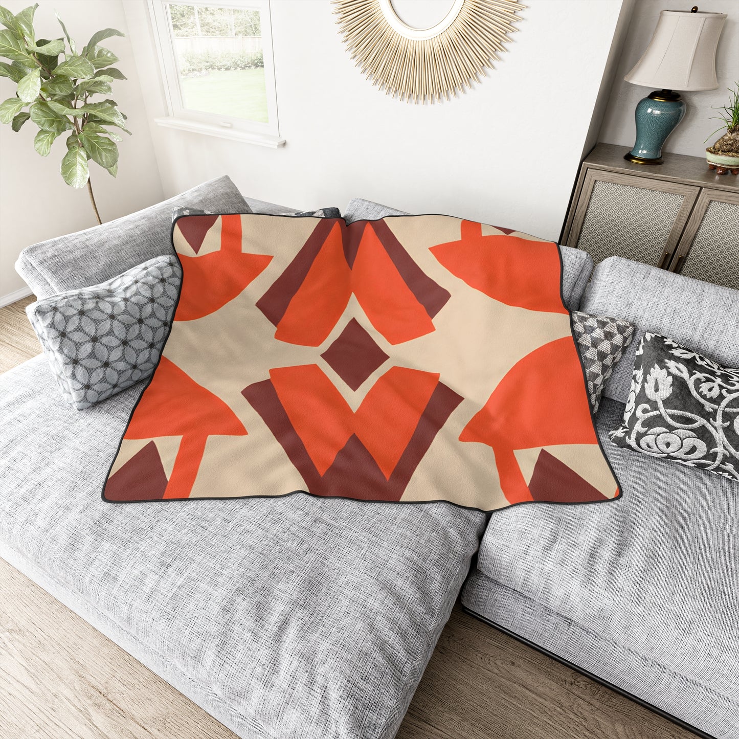 Nativa Rosalie - Ultra-Soft Fleece Blanket