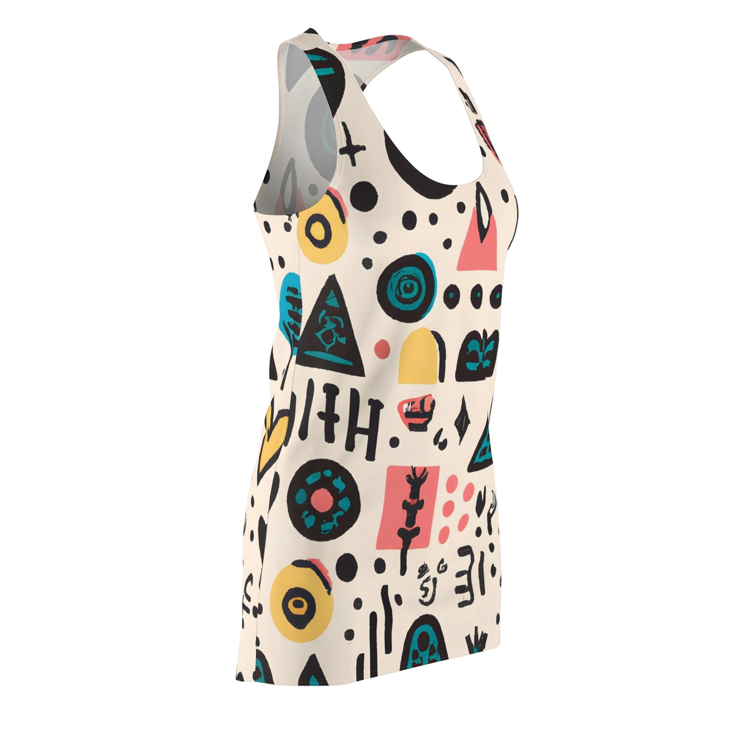 Gestura Gertrude - Women's Cut & Sew Racerback Dress