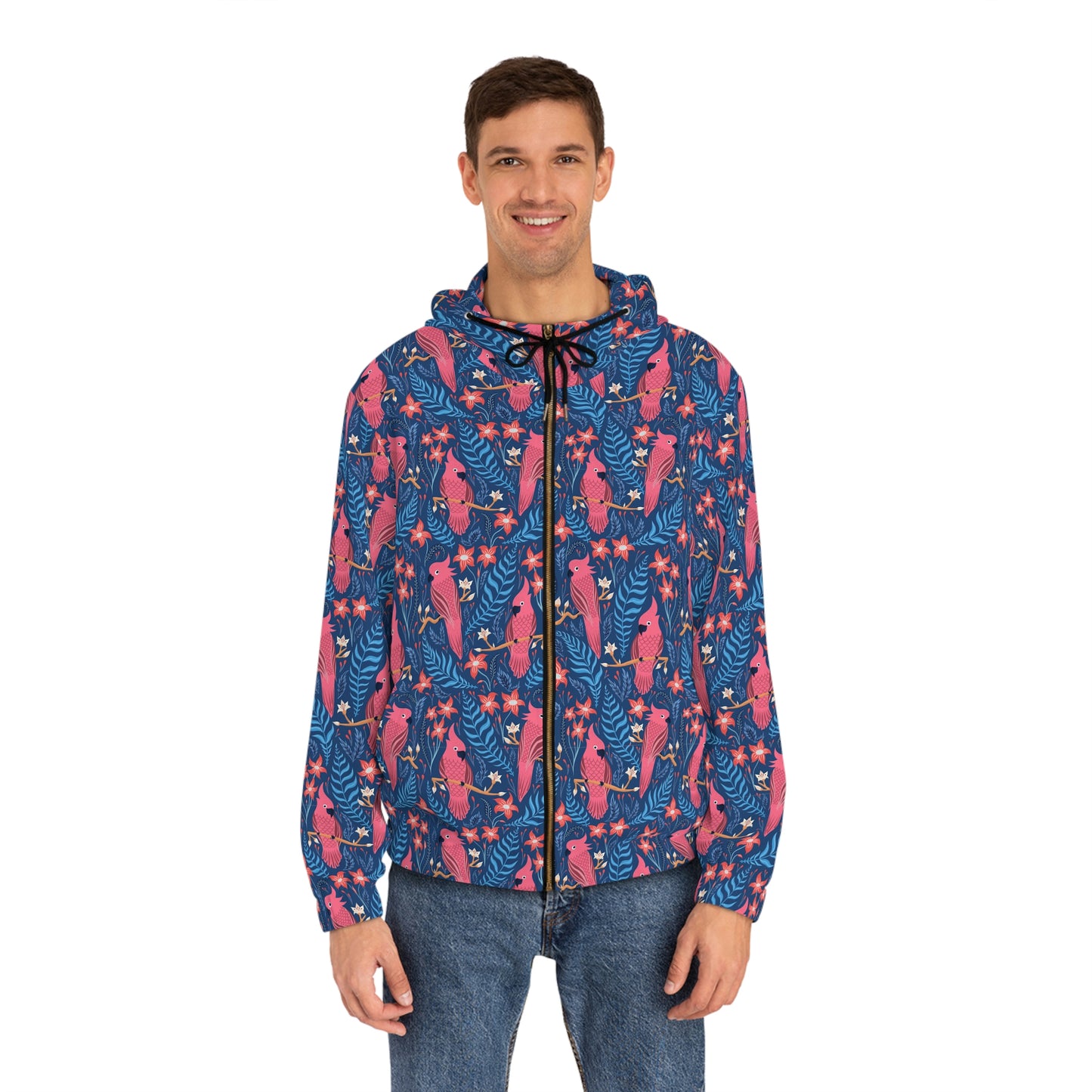 Chaparral Hewitt - Men's Full-Zip Hoodie