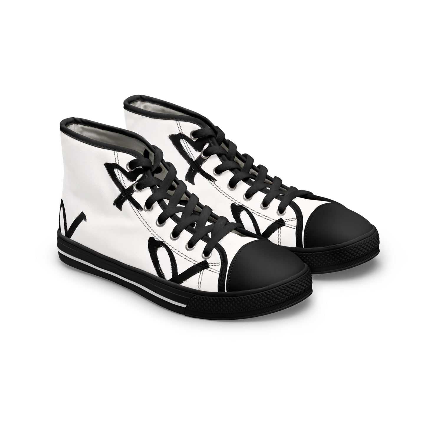 Cion Evelyn - Women's High-Top Sneakers