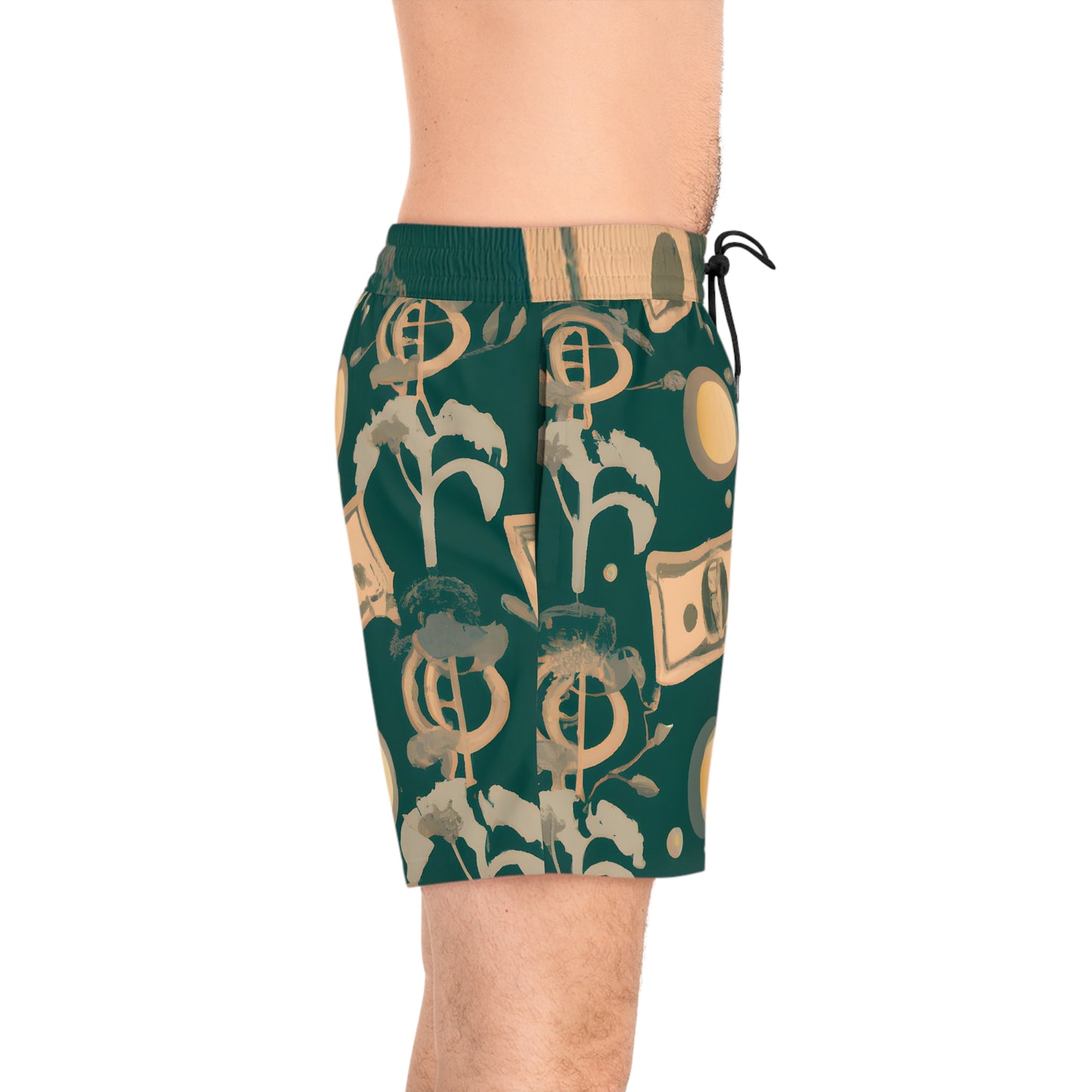Iristo Sylvia. - Men's Mid-Length Swim Shorts