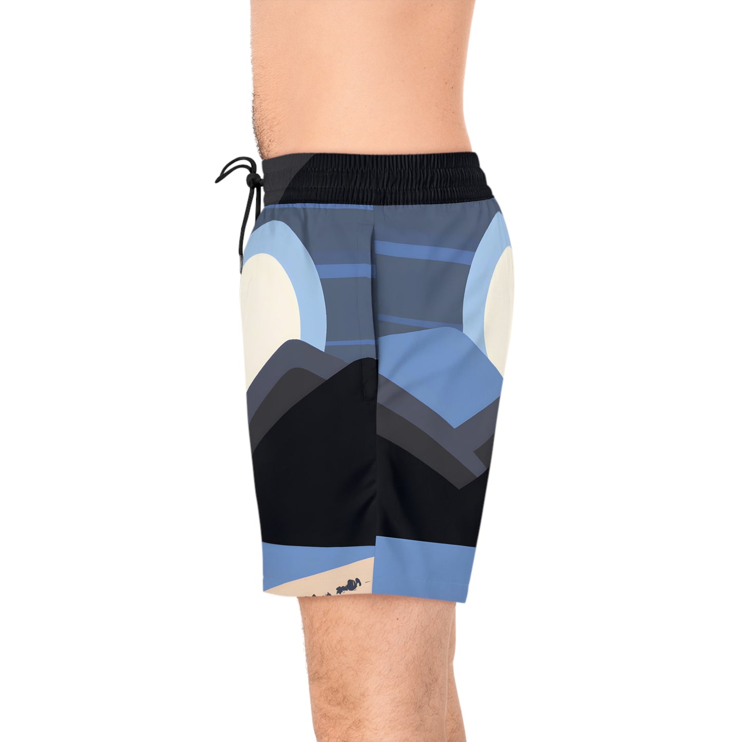 Gestura Ruby - Men's Mid-Length Swim Shorts