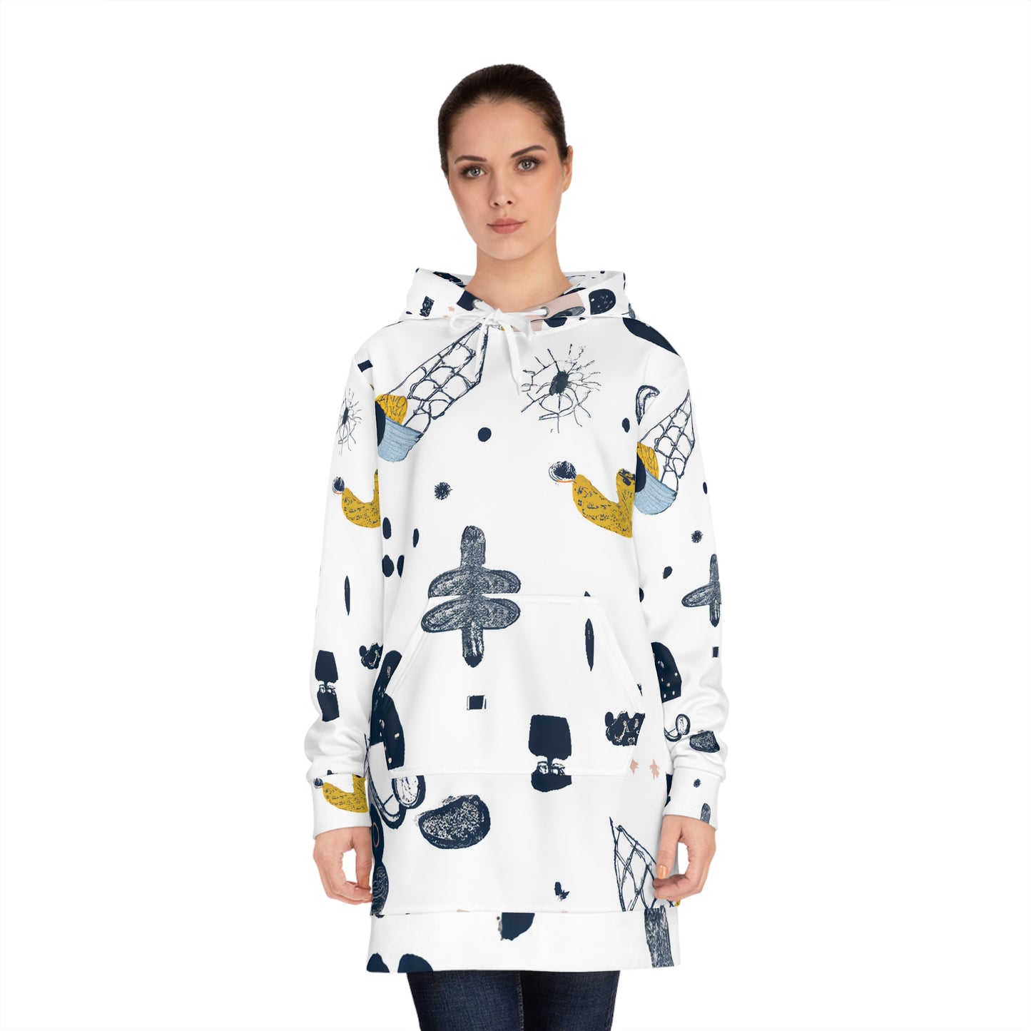 Gestura Winston - Women's Hoodie Dress