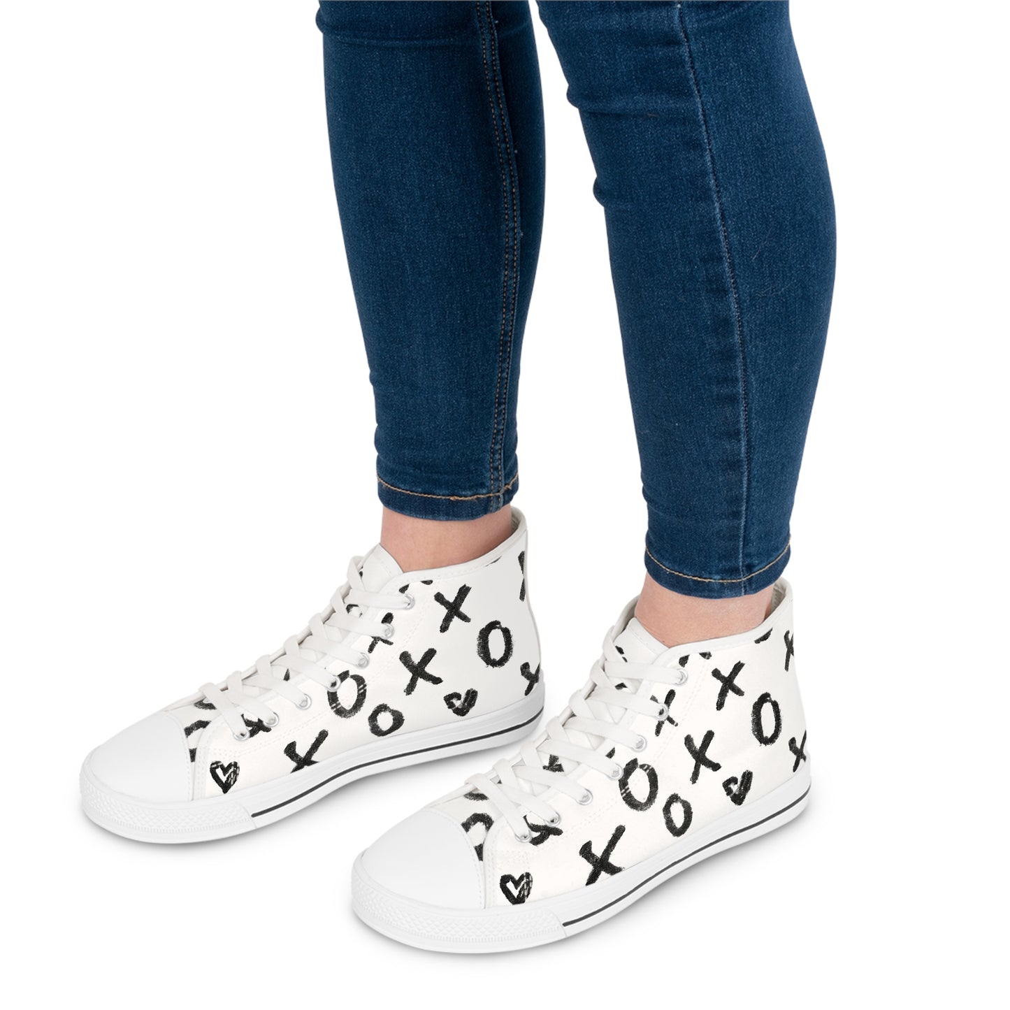 Cion Walterine - Women's High-Top Sneakers
