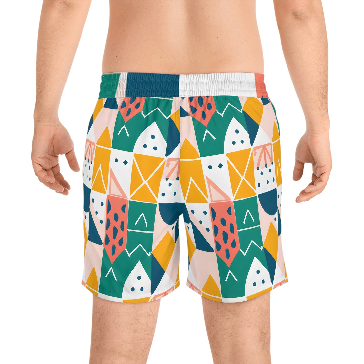 Gestura Ella Mae - Men's Mid-Length Swim Shorts