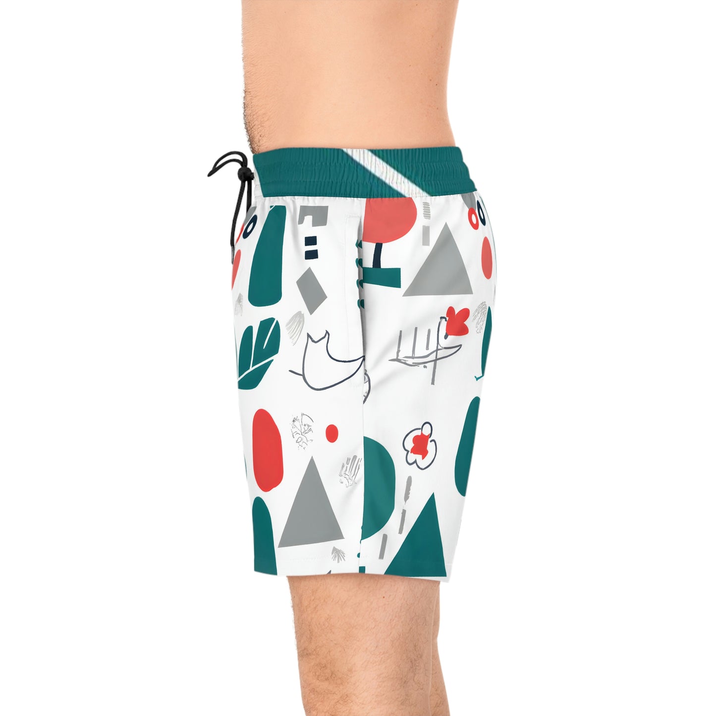 Gestura Lorene - Men's Mid-Length Swim Shorts