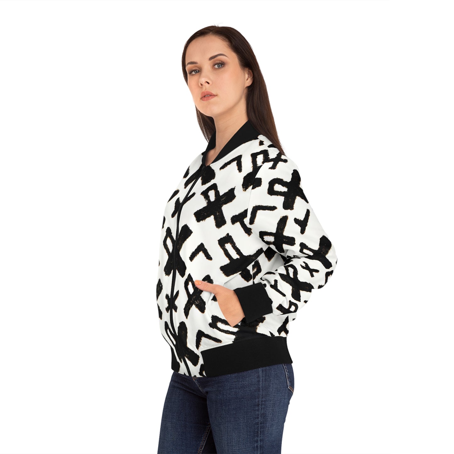 Cion Ethelbert - Women's Bomber Jacket