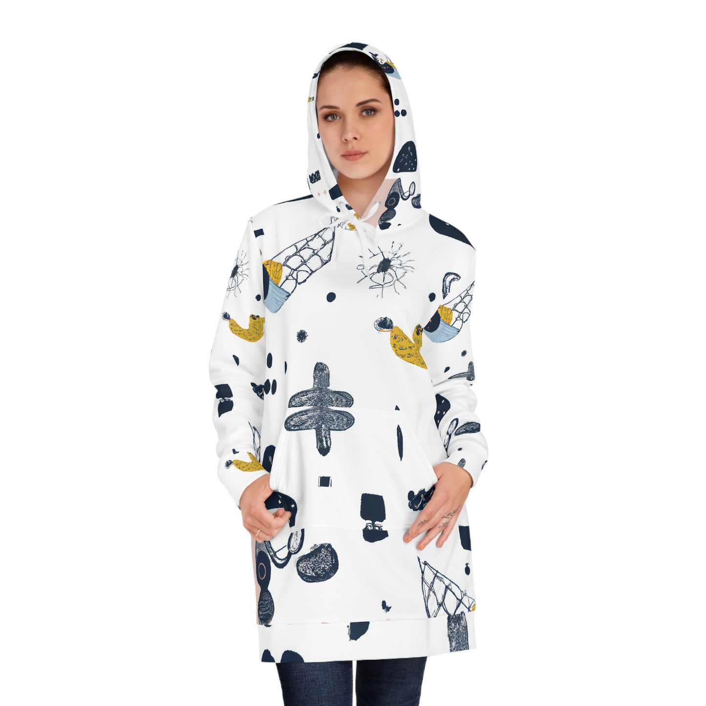 Gestura Winston - Women's Hoodie Dress