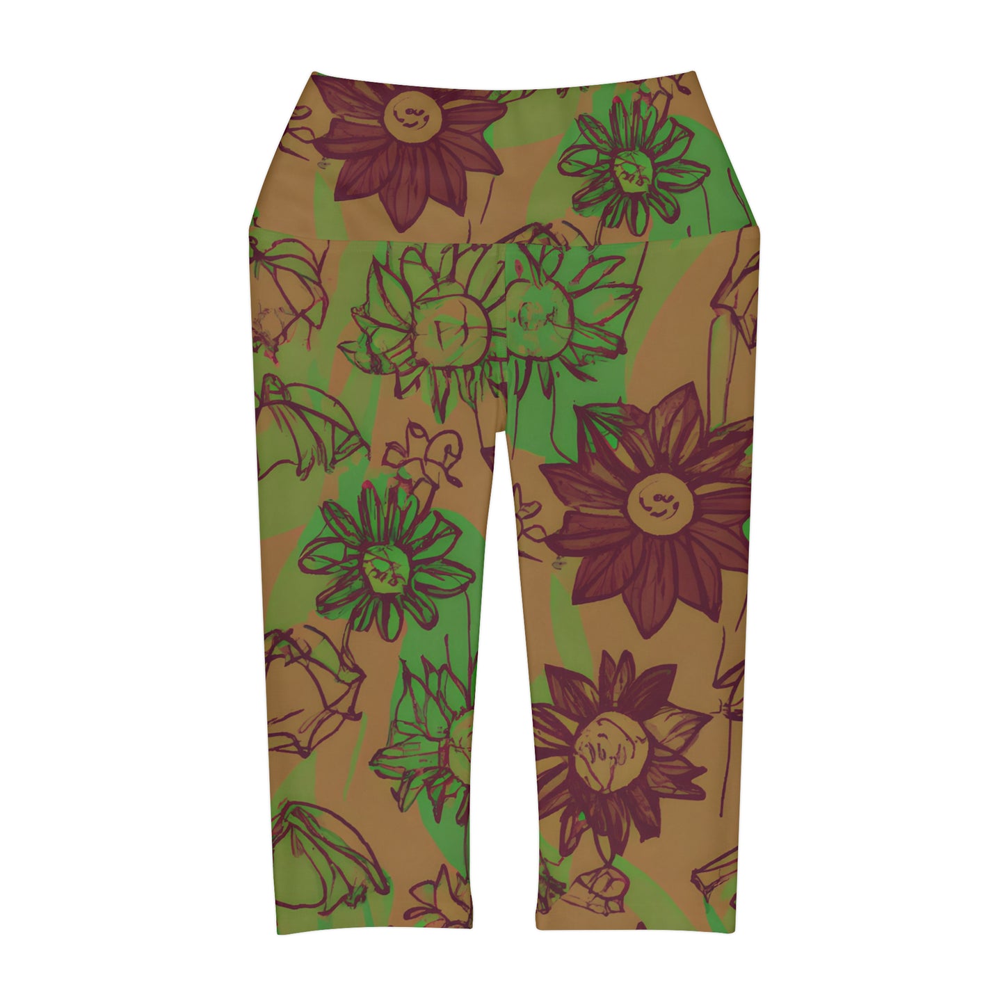 Planda Larry - Yoga Capri Leggings